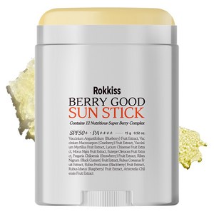 록키스 베리 굿 선스틱 SPF50+ PA++++, 15g, 1개