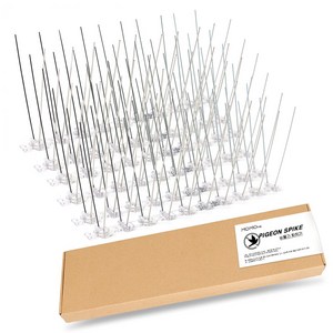 모모이츠 피죤스파이크 비둘기 퇴치기 50cm 6개 60핀, 1세트