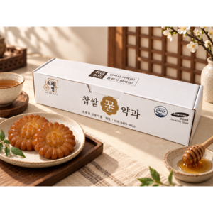 초례청 명인 약과 찹쌀 꿀약과 마약꿀약과 어린이영양간식 건강약과, 40g, 25개