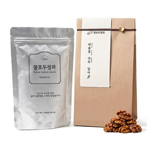 4박스 호두정과 80g 선물세트 호두강정 선물 세트 답례품 답례, 4세트