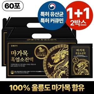황제기력 프리미엄 울릉도 마가목 흑염소 진액 30p, 2.1L, 2박스