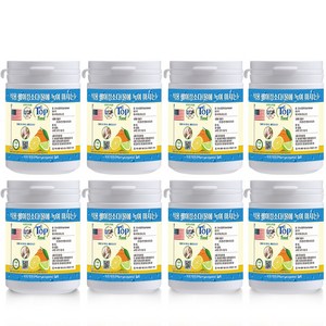 탑푸드(최상의식품) 식용 베이킹소다 200g 8개 미국약전 원료 (USP) 특허청 상표 등록