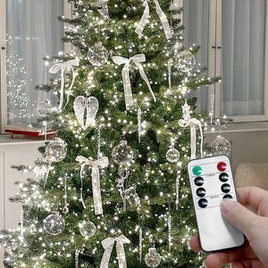 [당일출고] 루시아이 크리스마스 USB 스파클링 지네전구, 1개, 500구