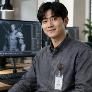 브리요 태그온 케이스 가로 명찰 사원증 릴홀더, 2개, 스모크
