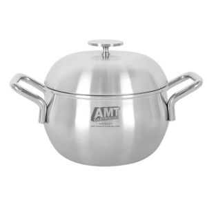 AMT 316Ti 스텐 통5중 라이스 쿠커 냄비, 실버, 1개, 16cm