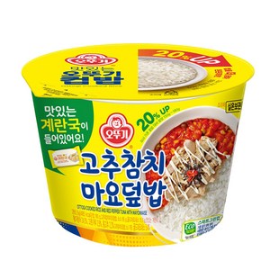 오뚜기 고추참치마요 즉석국 덮밥, 285.5g, 12개