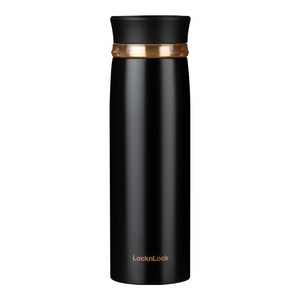 락앤락 뉴 페더 라이트 링 텀블러, 1개, 450ml, 블랙