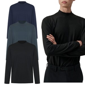 발렌티노크리스티 1+1+1 기모 스판 이너 겨울티셔츠