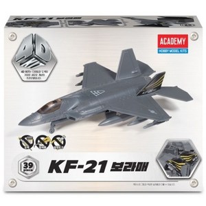 아카데미과학 4D키트 KF-21 보라매 프라모델 15401, 혼합색상, 1개