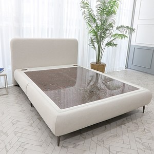 끌레오 딜리스 돌침대 패브릭 칠보석 돌보료 온돌침대 슈퍼싱글 SS CL524, 아이보리