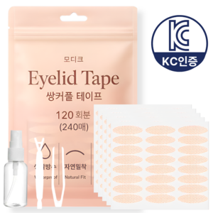 모디크 레이스 쌍커풀 테이프 120회분, 1개, A타입(누드)