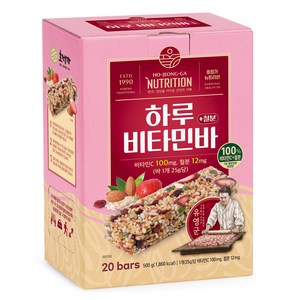 호정가 하루비타민바 (20개입), 1개, 500g