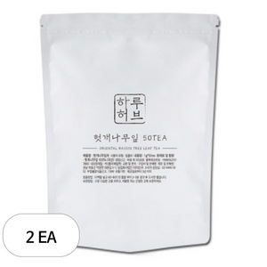 하루허브 헛개나무잎차 대용량, 1g, 50개입, 2개
