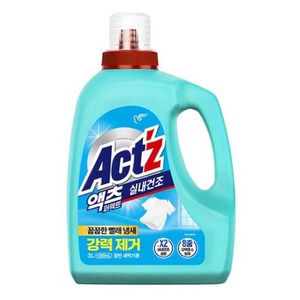 액츠 퍼펙트 실내건조 일반용 프레시 플로럴향 액상세제 본품, 3.2L, 1개