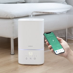 쿨린 초음파 4L 대용량가습기 CL410T, 화이트