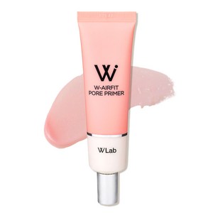 더블유랩 에어핏 포어 프라이머 35g, 1개, 핑크