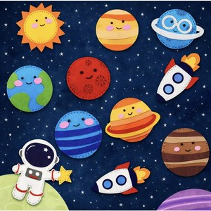 비큐리어스 바느질 키트 6종, 우주, 1개
