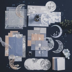 올리브파티 별달 다꾸 메모지 세트 패키지, 혼합색상, 63pieces