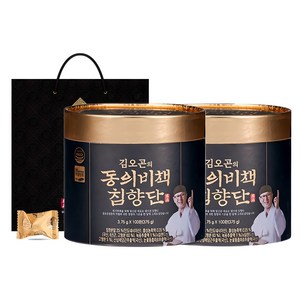 김오곤 동의비책 침향단 100p + 쇼핑백, 375g, 2개
