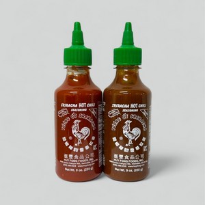 (특가) 후이펑 스리라차 소스 쓰리라차 후이퐁 칠리 스리랏차 0칼로리 닭표 다이어트 저칼로리 허이펑 핫칠리 샐러드 드레싱 당뇨 비건소스 닭가슴살 쌀국수 핫소스, 255g, 6개