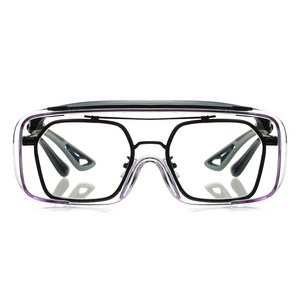 RAUOJOS 보호 안경 작업 안경 김서림방지 방수의 안경 ROS - OTG002, 그레이, 1개