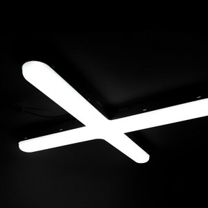 LED 십자등 형광등 100W 다용도등 천장등, E14 주광색, 1개