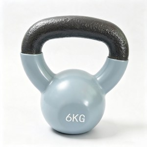 코어 전신운동 케틀벨, 1개, 6kg, 그레이