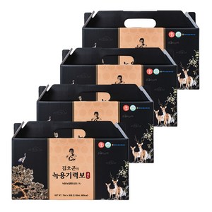 김오곤 녹용기력보 한약재 진액, 120개, 70ml