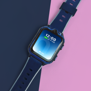 플리노 GO10 키즈워치폰 위치추적 어린이 LTE 스마트워치, 딥블루, 44mm, GPS+Cellular