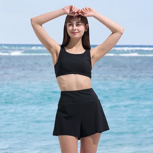 에어워크서프 여성래쉬가드 3부 반바지레깅스 YAWe4115