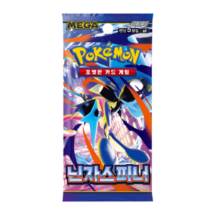 (국내배송) 포켓몬 카드 TCG 메가 확장 닌자스피너, 10개, 팩