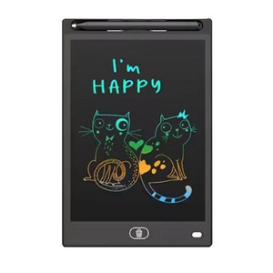 8.5인치 12인치 LCD 메모패드 전자칠판 전자노트 그림 전자 메모장 컬러보드 그림판 2개, 8.5인치lcd컬러보드2개