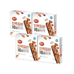 포스트 단백질바 3p, 150g, 4개