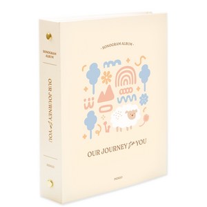 인디고 처음부모 초음파사진 포켓 앨범 (112포켓 스티커 4매 포토북) - 태아초음파기록북 임산부 포토앨범 감성태교 다이어리 예비맘 선물 추천, 베이지, 베이지, 1개, 28매