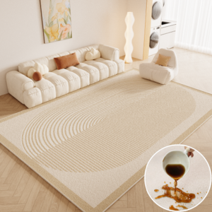 방수 카페트 거실 카페트 세탁가능 미끄럼방지 대형 거실 러그