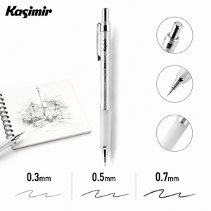 Kasimir 저중심 샤프펜슬 3종 세트 0.3 0.5 0.7 샤프심, 1개, 0.7mm
