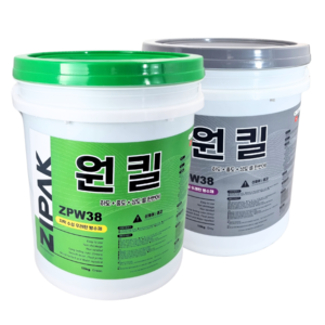 지팍 하도 중도 상도 한번에 원킬 우레탄 페인트 15KG 녹색 회색, 1개