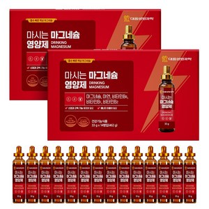 대웅생명과학 마시는 젖산 마그네슘 영양제 식약청 인증, 2개, 14회분
