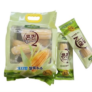 찰옥수수 간편식 다이어트 무첨가 진공포장 전자렌지조리, 230g, 8개