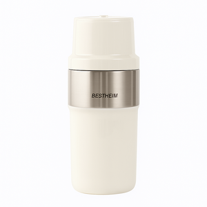 베스트하임 제스톰 스텐 304 무선 휴대용 믹서기 텀블러 530ml, 아이보리