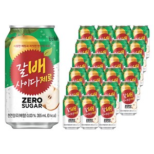 해태htb 갈배사이다 제로, 355ml, 24개 골드박스 특가