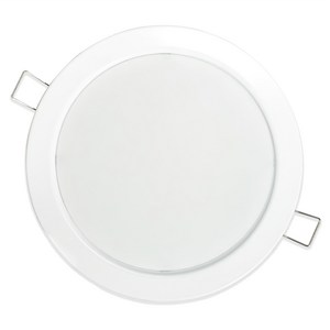 레톤 LED 욕실용 매입등 15W 방습형, 화이트+주광색, 1개