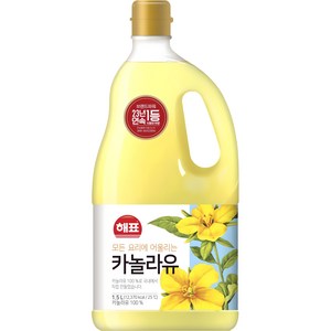 해표 카놀라유, 1.5L, 1개