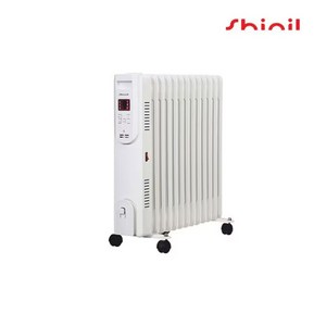 신일 13핀 라디에이터 온도조절 이동식 리모컨 포함 사무실 가정용 난방기 SER-KP13D