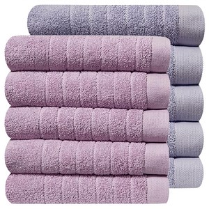 호텔수건 170g 퍼플라인 30수, 라일락퍼플+라벤더퍼플, 10개