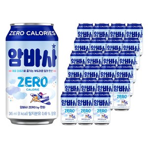 암바사 제로 by 환타, 345ml, 24개 골드박스 특가