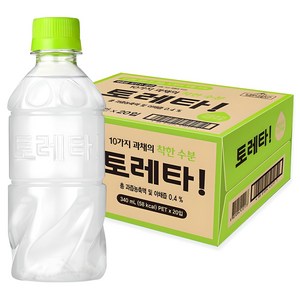 토레타 무라벨 이온음료, 340ml, 20개