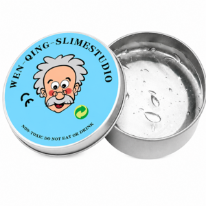 슬라임 투명 말랑이 박사 퍼티, 1개, 46g, 크리스탈 투명