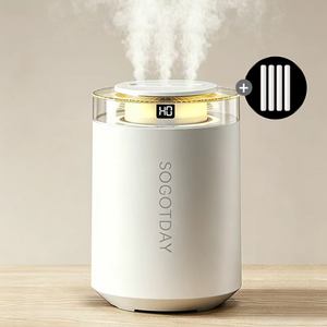 3.5L 대용량 무선 가습기 USB 충전 저소음 사무실 책상 침실용 가습기 8, 화이트, X8