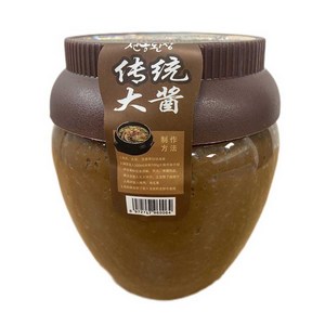 (배터짐) 봉산 전통 연변된장(통) (일요일&당일발송), 1kg, 1개